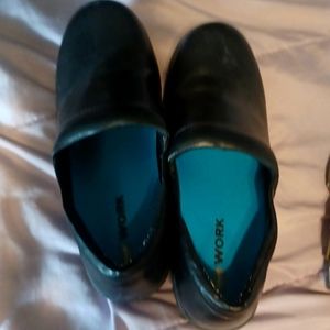 Slip on work loafers